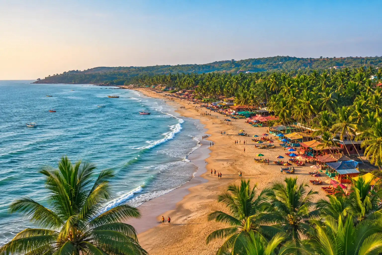 Goa travel guide beach view
